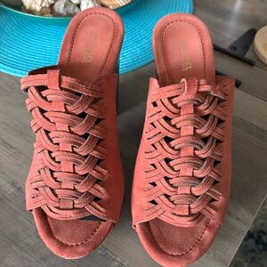 Michael Kors Women's Westley Mule Cinnamon 8 M Shoes Ret $165